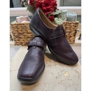 Hotter Women’s Comfort Concept 10 Francis Slip On Comfort Shoes Deep Raisin